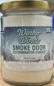 Smoke Odor Exterminator Candle Winter Winds 13oz